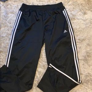 Black Adidas Climaproof Track Pants Large